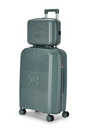 طقم شنط سفر بولي بروبيلين ليمرا، 4 مقاسات، 4 عجلات، بزاوية 360 درجة، LMA-PP530 - تركواز product image 2