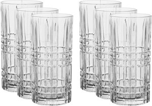 Al Saif Gallery glass cups set, 6 pieces - clear product image