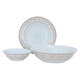 طقم سفرة بورسلان منقوش ذهبي السيف غاليري، 81 قطعة - أبيض product image 4