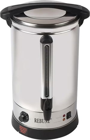 Rebune RE-6-014 Electric Kettle, 1500 W, 10 L, Indicator - Silver Black product image