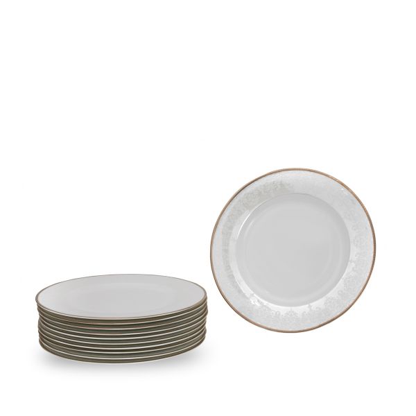 طقم سفرة بورسلان السيف غاليري، 86 قطعة - ابيض product image 8