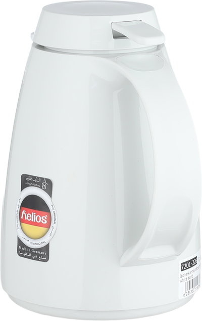 ترمس هيليوز, 0.3 لتر، خامة داخلية زجاج، غطاء ضغاط - رمادي فاتح product image 2