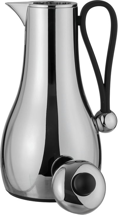 طقم ترامس غيم السيف غاليري، قطعتين، 1/1 لتر، حافظة داخلية زجاج، يد اسود - فضي product image 9