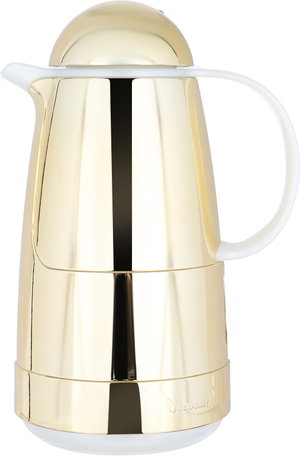 Rotpont thermos, 1 liter, glass inner container, plastic outer shell - gold product image 2