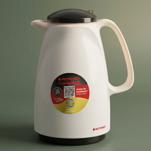 Rotpunkt Thermos, 0.5 liters, glass interior - black beige product image