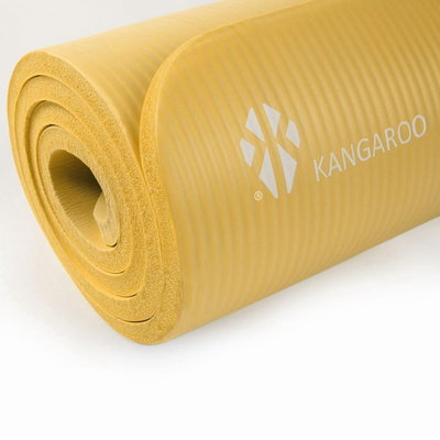 Kangaroo 11110086 Exercise Mat, 1.5 cm, Hanging Bag - Yellow product image 2