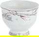 طقم سفرة بورسلان السيف غاليري، 65 قطعة، نقش رخامي - أبيض product image 4