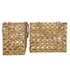 Al Saif Gallery Wicker Basket Set, 2 Pieces - Brown product image 1
