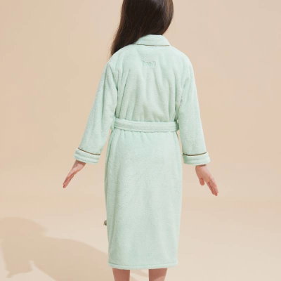 روب اطفال كورال فليس ريفي، 60×27 سم - اخضر فاتح product image 6