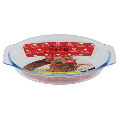 صينية فرن بايركس بيد السيف غاليري، 700 مل، بيضاوي - شفاف product image 2