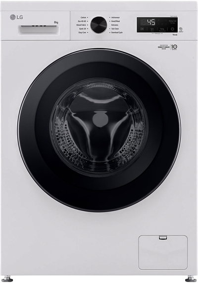 LG WF0712WH Front Load Washer, 7 kg, Inverter, Steam, Digital display - White product image 1