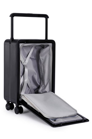 شنط كابينة طائرة بولي كربون ليمرا، 20 بوصة، 4 عجلات، زاويه 360 درجة، LV-2306-BLACK-20 - أسود product image 2