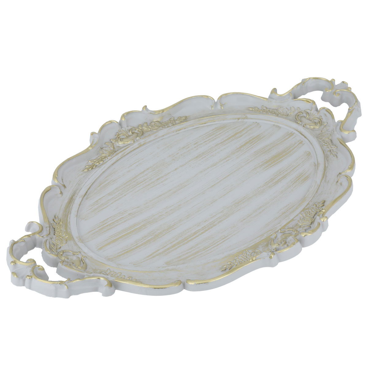 Tofaria Plastic Al Saif Gallery, oval - white product image 2