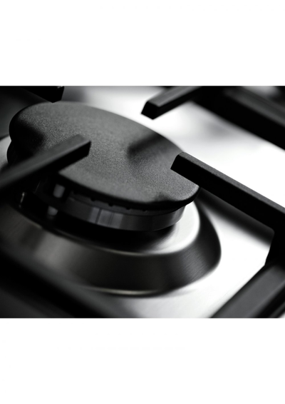 موقد بلت ان جليم غاز، 90 سم، 5 شعلات غاز، مفاتيح أمامية، حوامل زهر، GTD955HIX - فضي product image 4