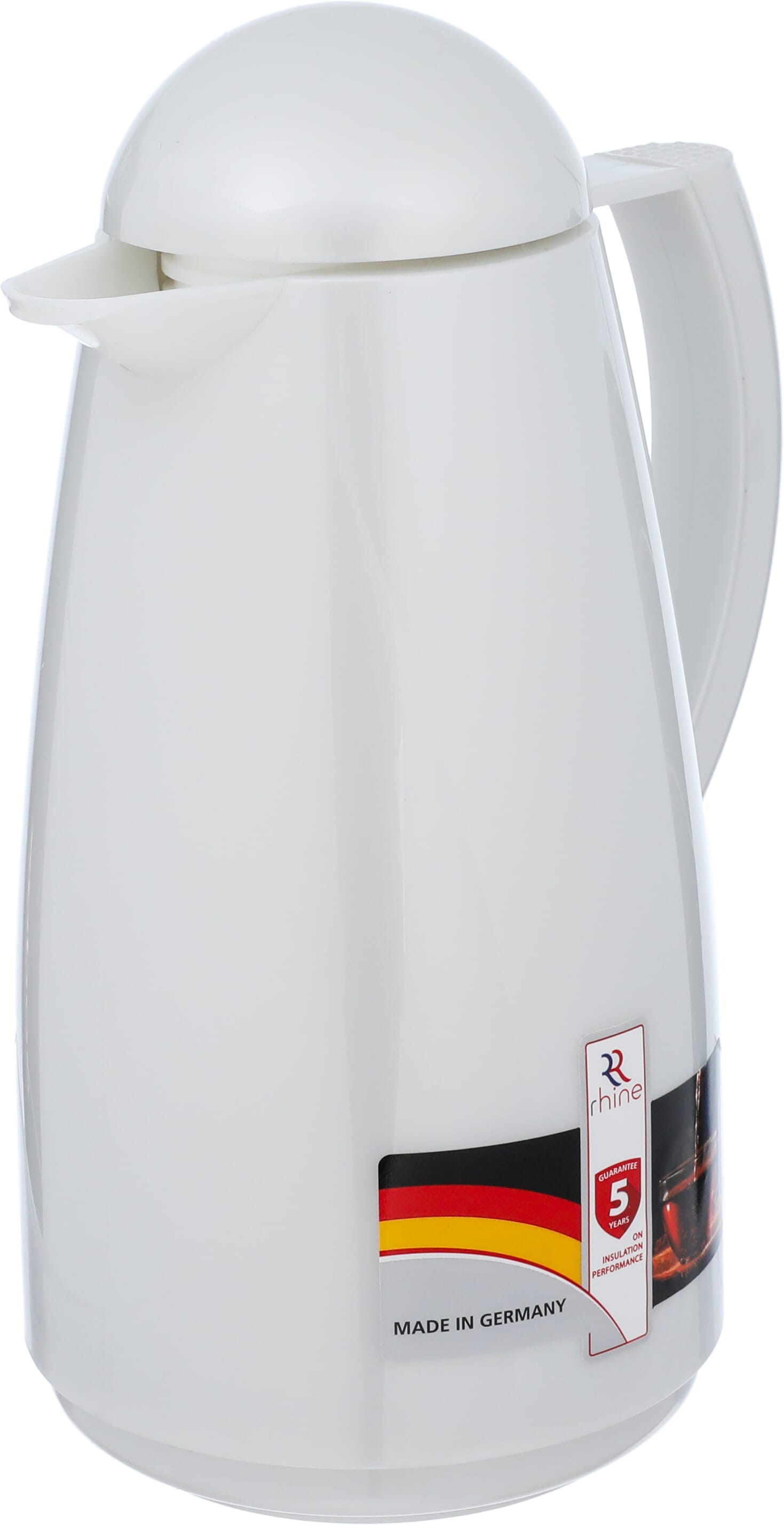 Alrhine Marcotec thermos, 1 liter, glass inner container, plastic outer shell - silver product image 3