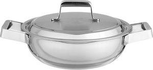 مقلاة ستانلس استيل روبوست، 22 سم - فضي product image 2