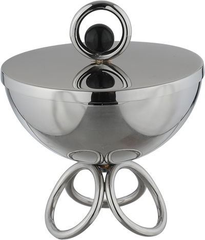 طقم مبخرة ستاينلس استيل السيف غاليري، 3 قطعة - فضي أسود product image 6