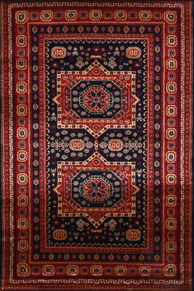 سجاده سوبر تيماء شكل مستطيل، 0.80×2 سم، صنع آلياً - احمر كحلي product image 1