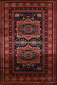 سجاده سوبر تيماء شكل مستطيل، 0.80×2 سم، صنع آلياً - احمر كحلي product image 1
