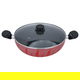 قدر طبخ أستيل السيف غاليري، 32 سم، غطاء زجاج - أحمر product image 2