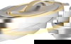 Al Saif Gallery Kanda 2 Case Set, 3 Pieces, Steel Inner Case, Oval - Silver Gold product image 3