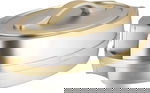 Al Saif Gallery Kanda 2 Case Set, 3 Pieces, Steel Inner Case, Oval - Silver Gold product image 3