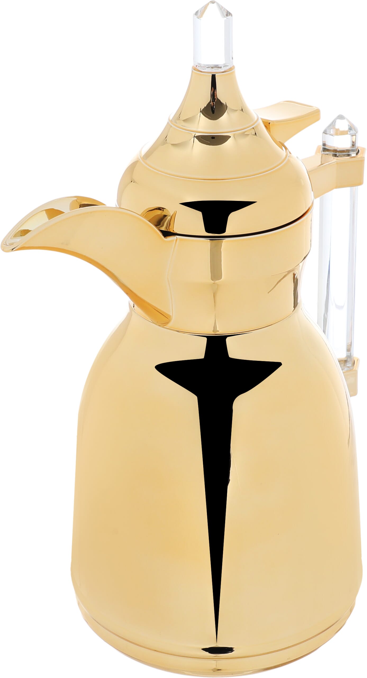 دلة شهد استيل السيف غاليري، 0.35 لتر، يد شفاف - ذهبي product image 4