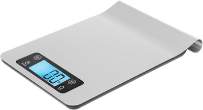 ميزان مطبخ رقمي إديسون، 5 كجم - فضي product image 2