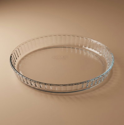 صينية فرن زجاج بيركس، 1.6 لتر، 28 سم - شفاف product image 1