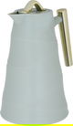Bamboo Glory Thermos, 1 Liter, Glass Inner Carrier, Pressurized - Green product image 2
