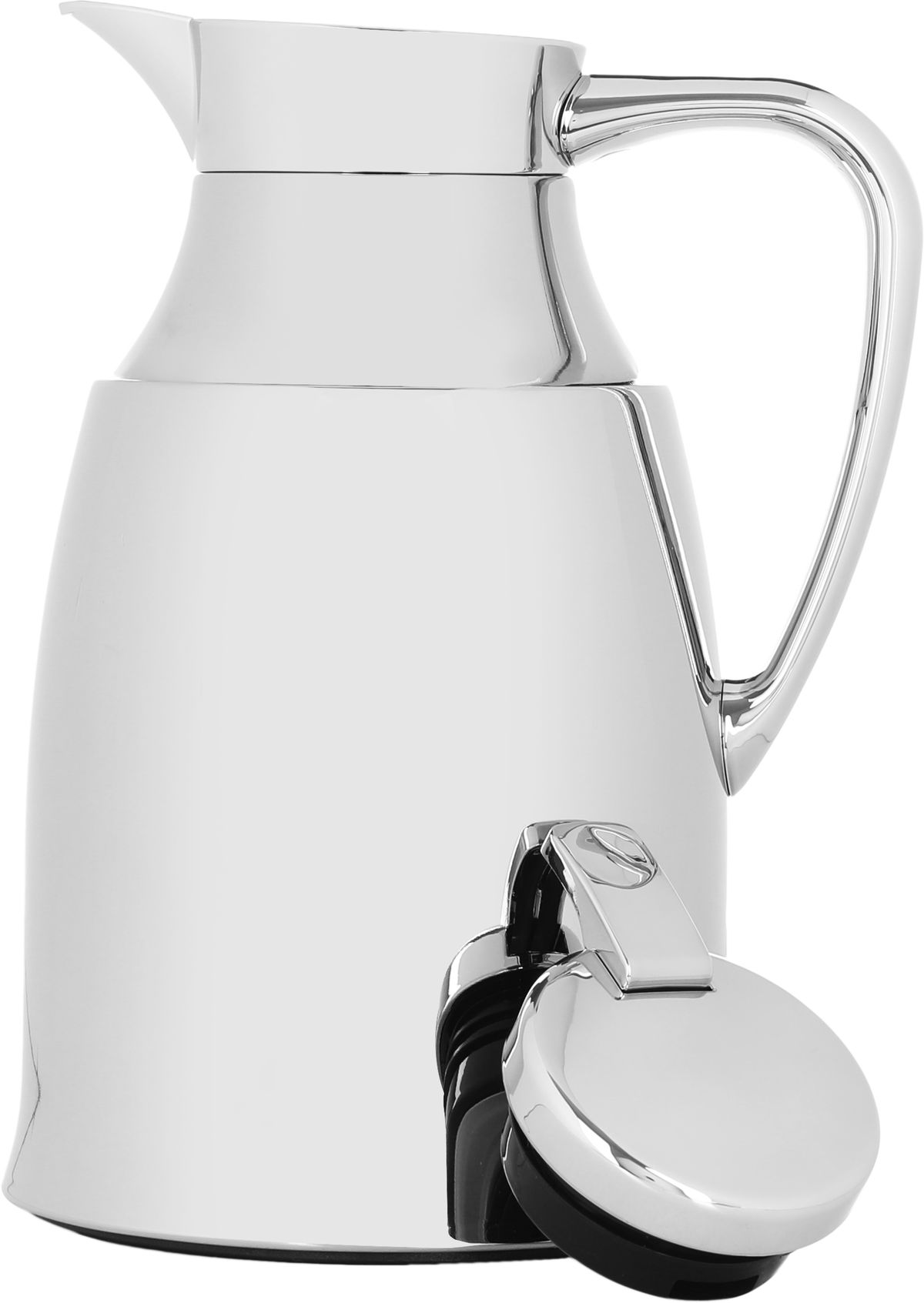 Al Saif Gallery Diriyah Thermos, 1 liter, thermal glass inner container, steel outer shell - silver product image 5