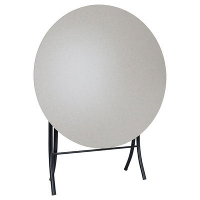 طاولة بريميوم خشب السيف غاليري، 90 سم، دائري، قابلة للطي بأرجل - بيج product image 2