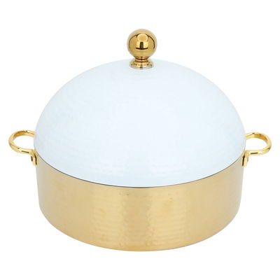 Al Saif Gallery Steel Food Keeper, 6 Liters - White Golden product image 1