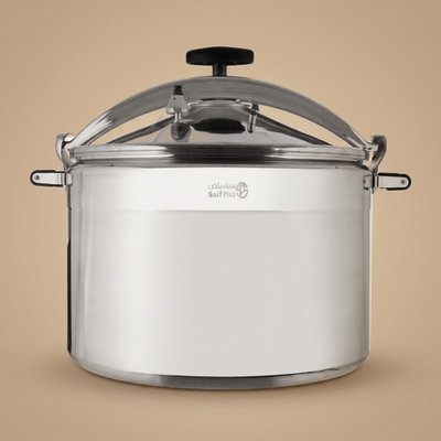 قدر ضغط المونيوم السيف بلص، 150 لتر - فضي product image 1