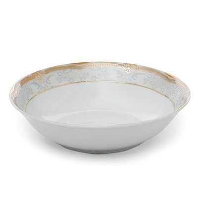 طقم سفرة بورسلان السيف غاليري، 65 قطعة - أبيض product image 4