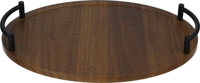 طقم طوفريات خشب السيف غاليري، 2 قطع - خشبي غامق product image 3