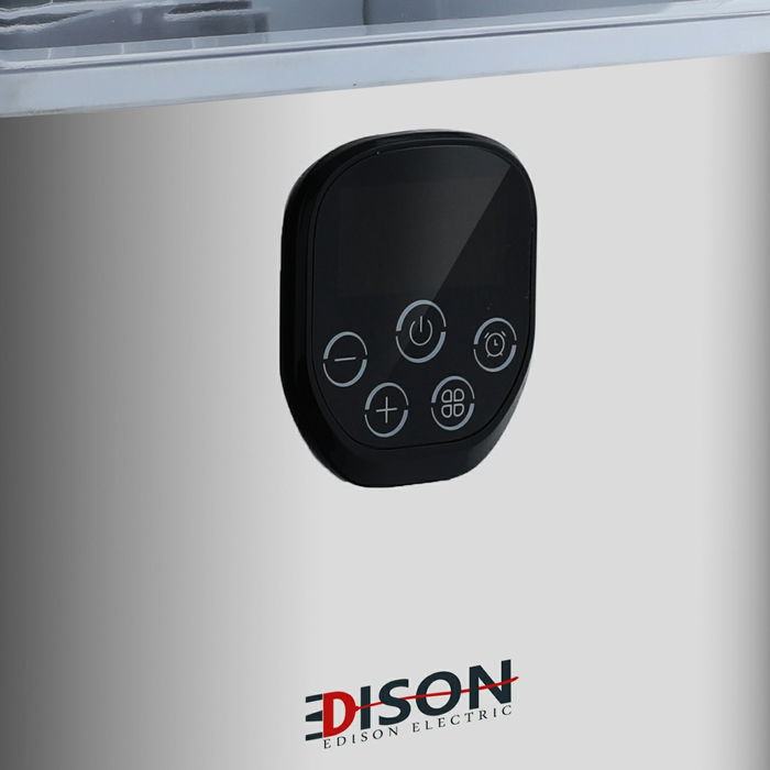 Edison IM-2510HB Ice Maker, 130 Watts, 2 Liters, Digital Display, Auto Clean - Silver product image 4