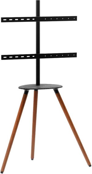 حامل تلفزيون ارضي معدن فيسيو، 32-75 بوصة،رف معدني، VWC3275 - اسود خشبي product image