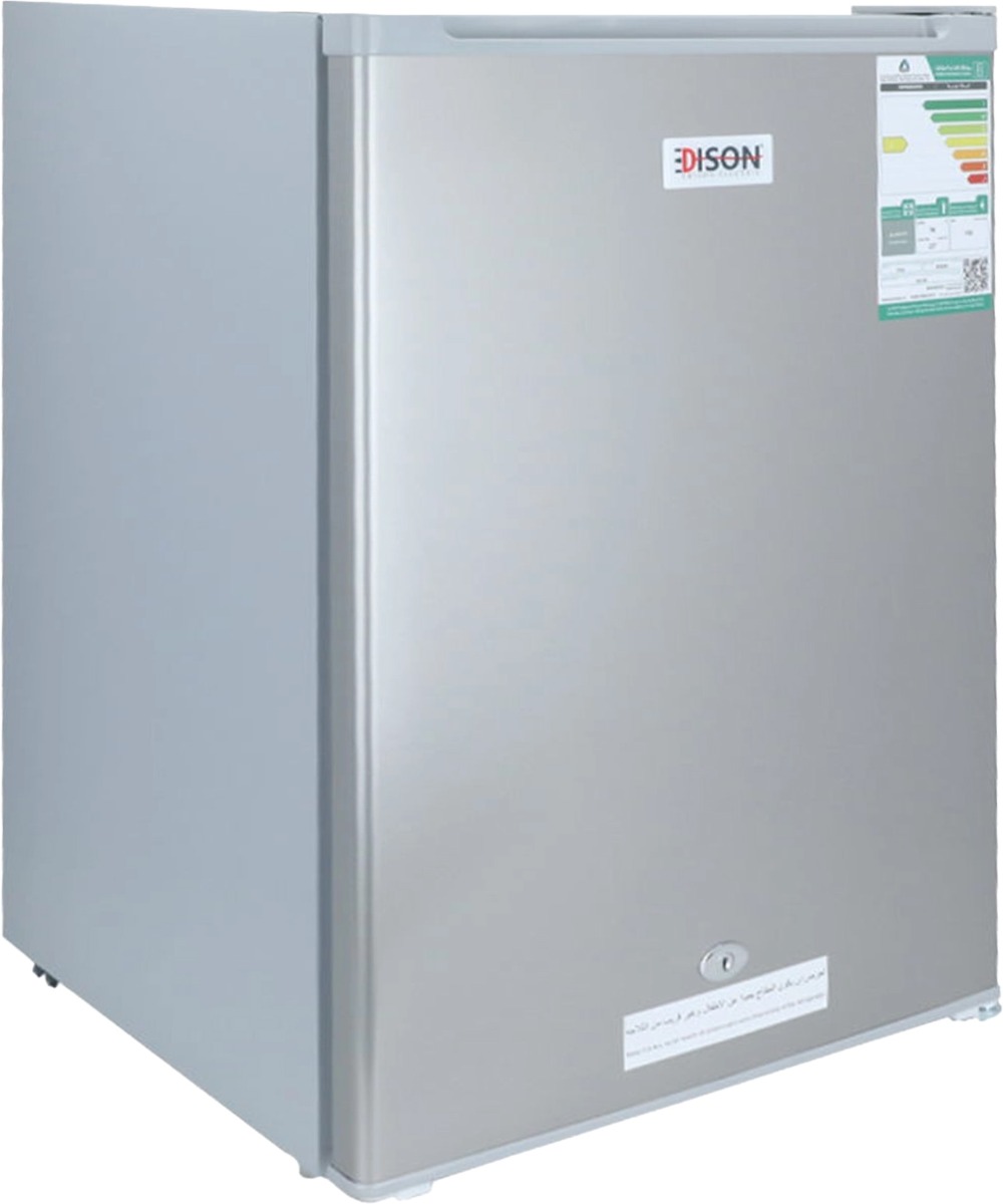 Edison Refrigerator, 76 Liters, 2.7 Feet, 1 Door, Top Freezer - Silver product image