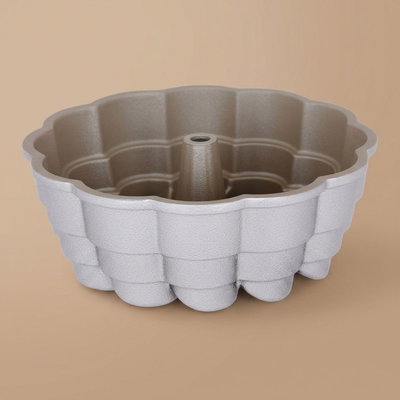 قالب كيك جرانيت السيف غاليري، 16 سم، شكل وردة - ذهبي product image 1