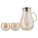 طقم جيك زجاج السيف غاليري، 1800 مل، 2 كوب - بني product image 1
