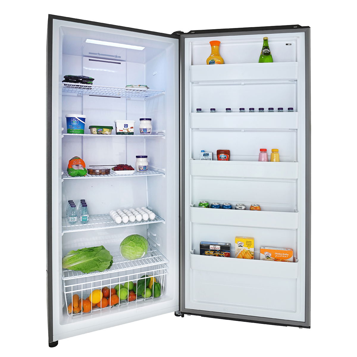 Edison Edif590  No Frost Refrigerator, 592 L, 20.8 Ft, Inverter, Convert To Freezer- Silver product image 3