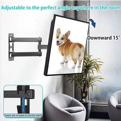 حامل تلفزيون حائط متحرك معدن فيسيو، 26-55 بوصة، VBM2655 - اسود product image 3