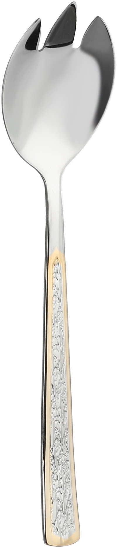 طقم ادوات مائدة ستانلس ستيل السيف غاليري, 72 قطعة، منقوش - فضي ذهبي product image 7