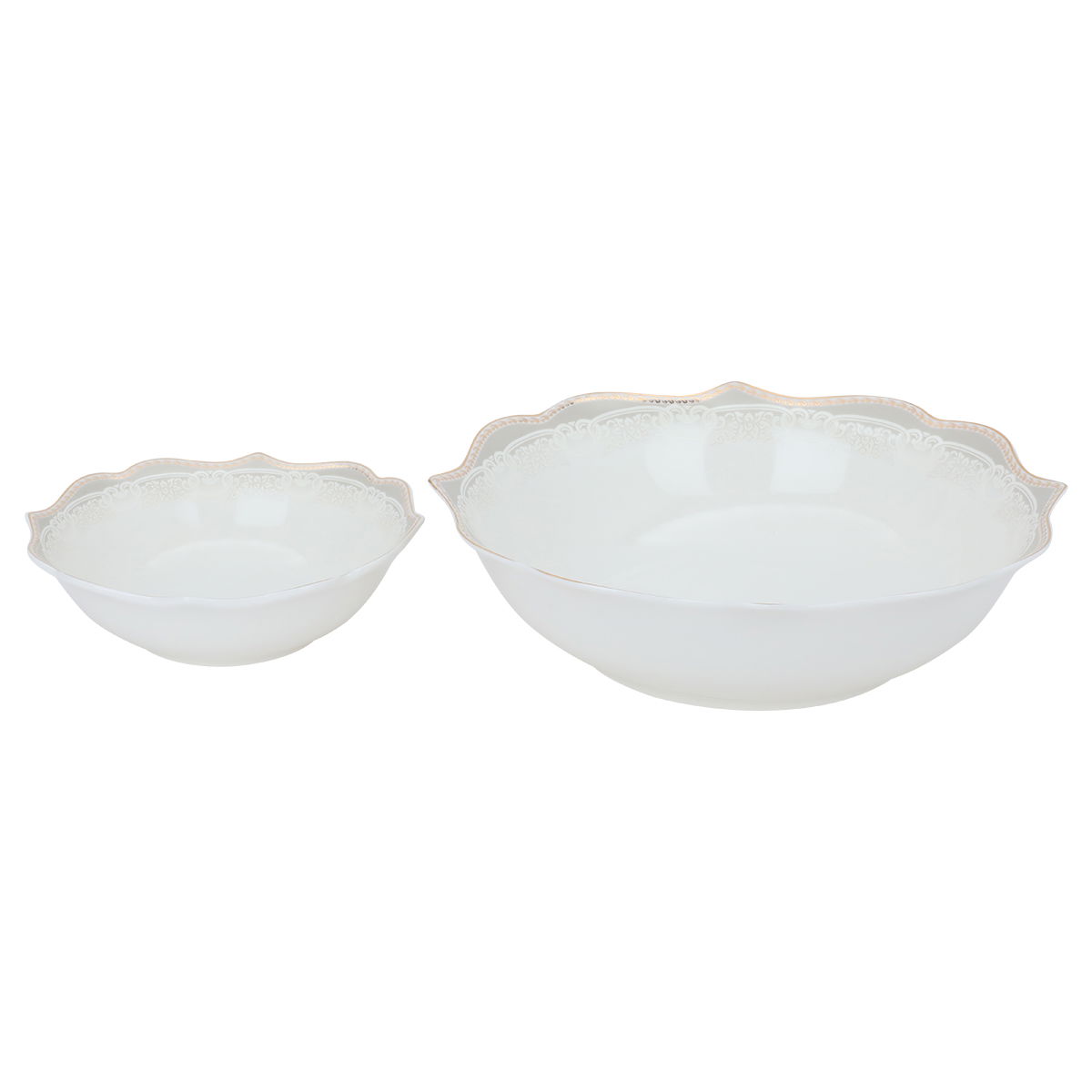 طقم سفرة بورسلان السيف غاليري فيكتوريا، 65 قطعة، ابيض ذهبي product image 6