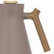 ترمس امادا إفرست، 1لتر، بيد خشبي، حافظة داخلية زجاج حراري - بني product image 3