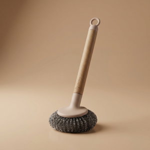 Al Saif Gallery Plastic Dishwashing Brush, 1 Piece - Wooden product image