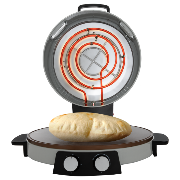 Edison Electric Baker, Control Dial ,40 Cm, 2800 Watts - Light Grey product image 1
