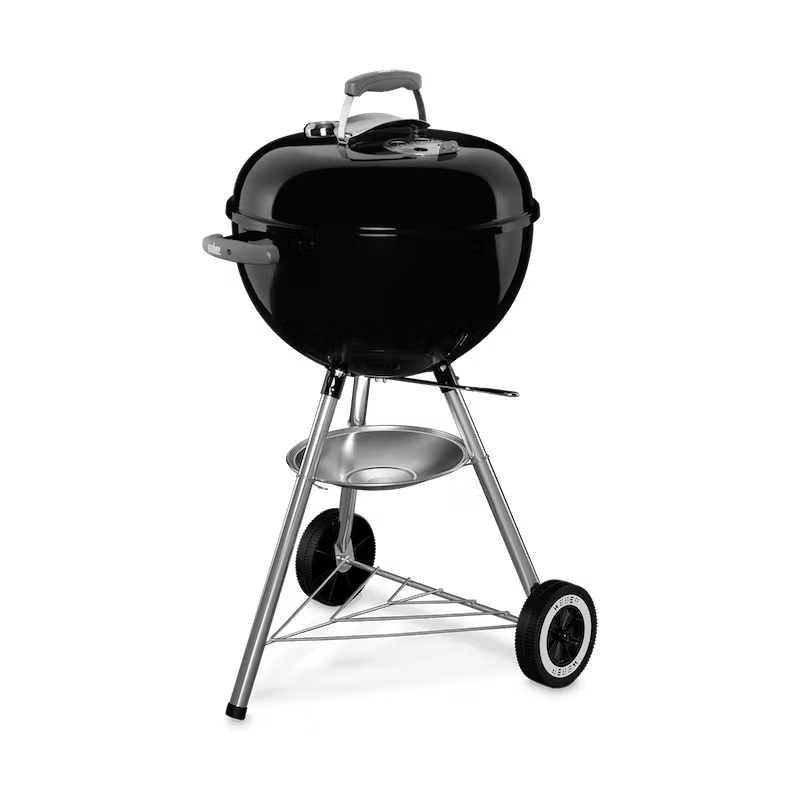 شواية فحم ألمنيوم ويبر، 47 سم - أسود product image