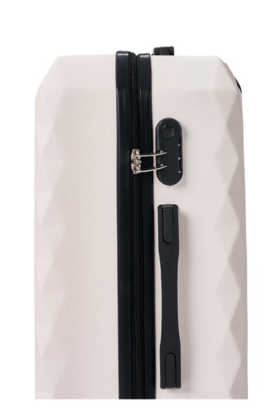 Limra ABS Luggage Set, 3 Pieces, LMA-1526 - Beige Black product image 4